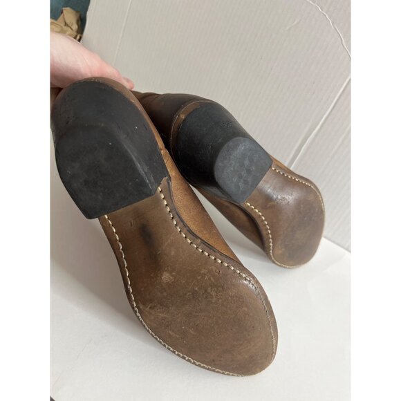 Durango Women's Cowboy‎ Boots Brown Leather Distressed Slouch Boots Size 7.5 - Picture 10 of 10